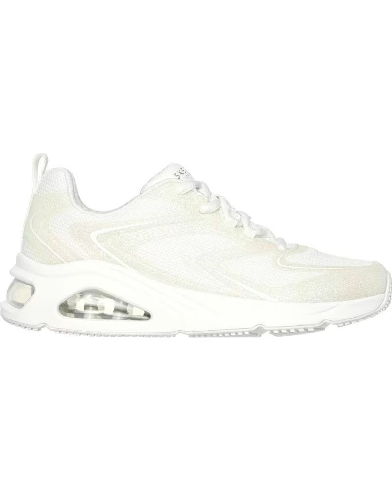 Skechers Tres-air Uno - Glit- Blanco