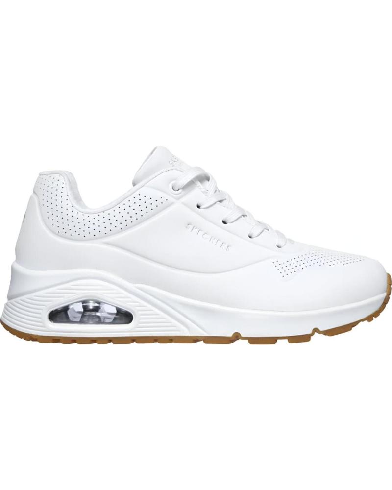 Deportivas de Hombre SKECHERS -UNO STAND ON AIR 52458 BLANCO