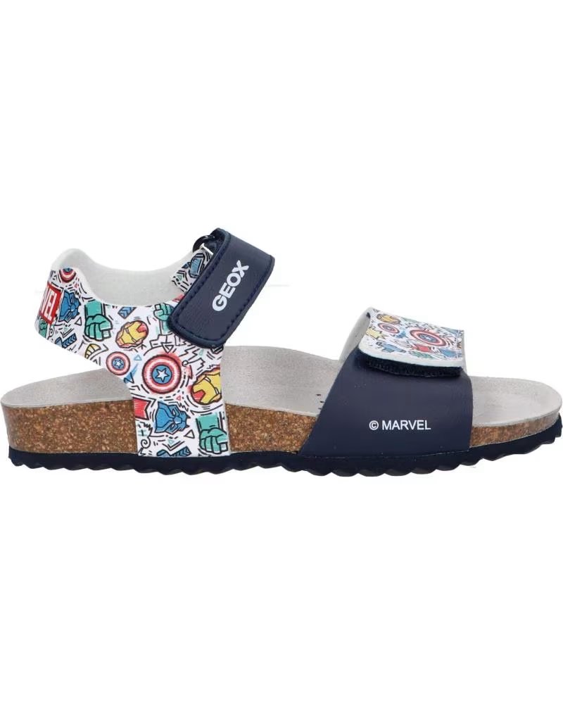 Sandalias de Niña y Niño Geox J458LE 0004 J Guita C4243 Navy-azul
