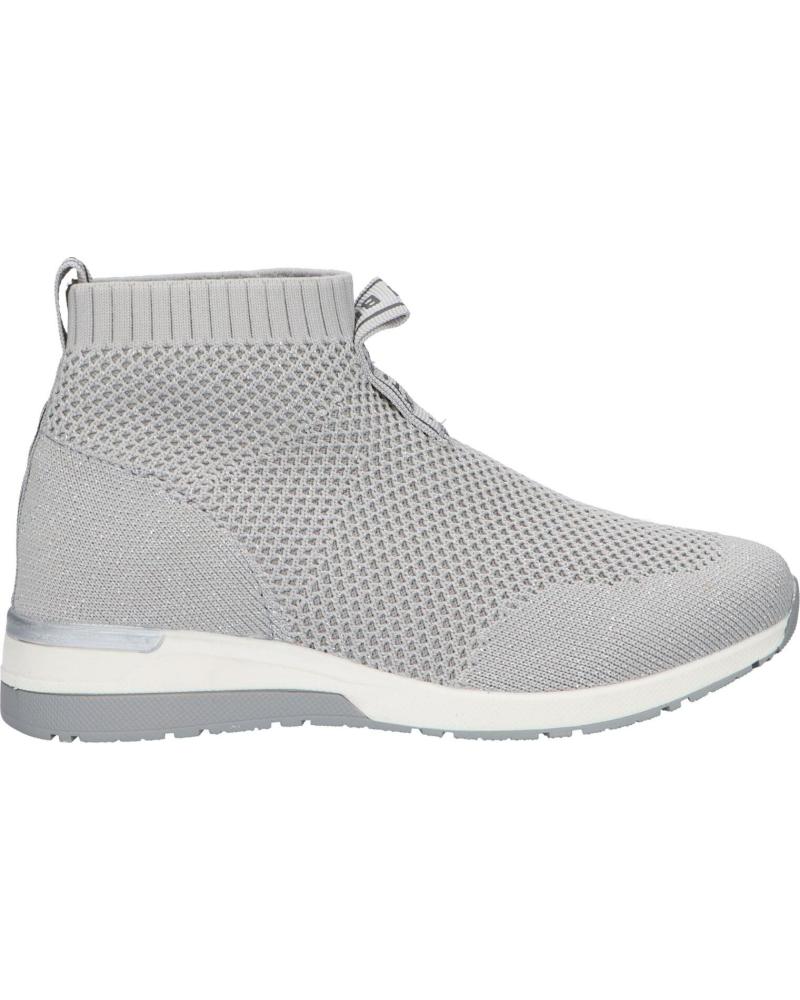 Zapatillas deporte de Mujer y Niña XTI 57986 TEXTIL PLATA