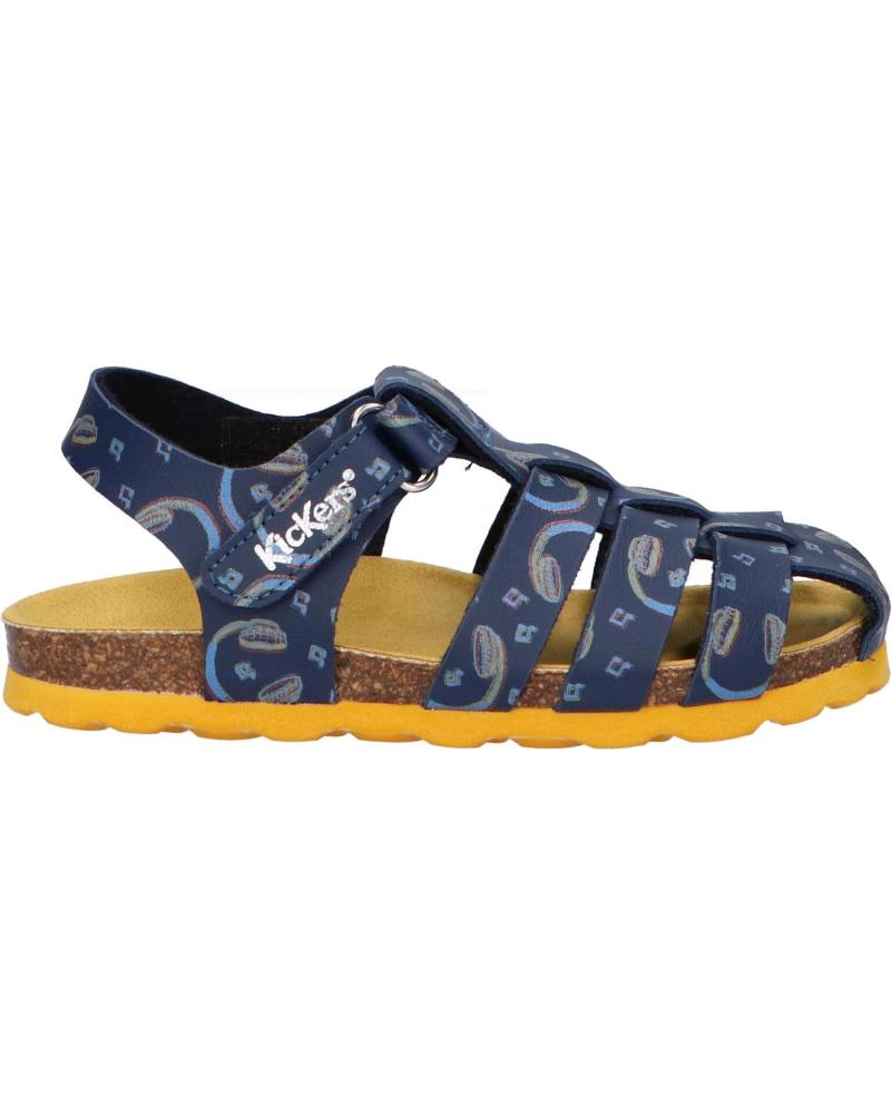 Sandalias de Niño KICKERS 961650-10 SUMMERTAN 103 MARINE MUSIQUE