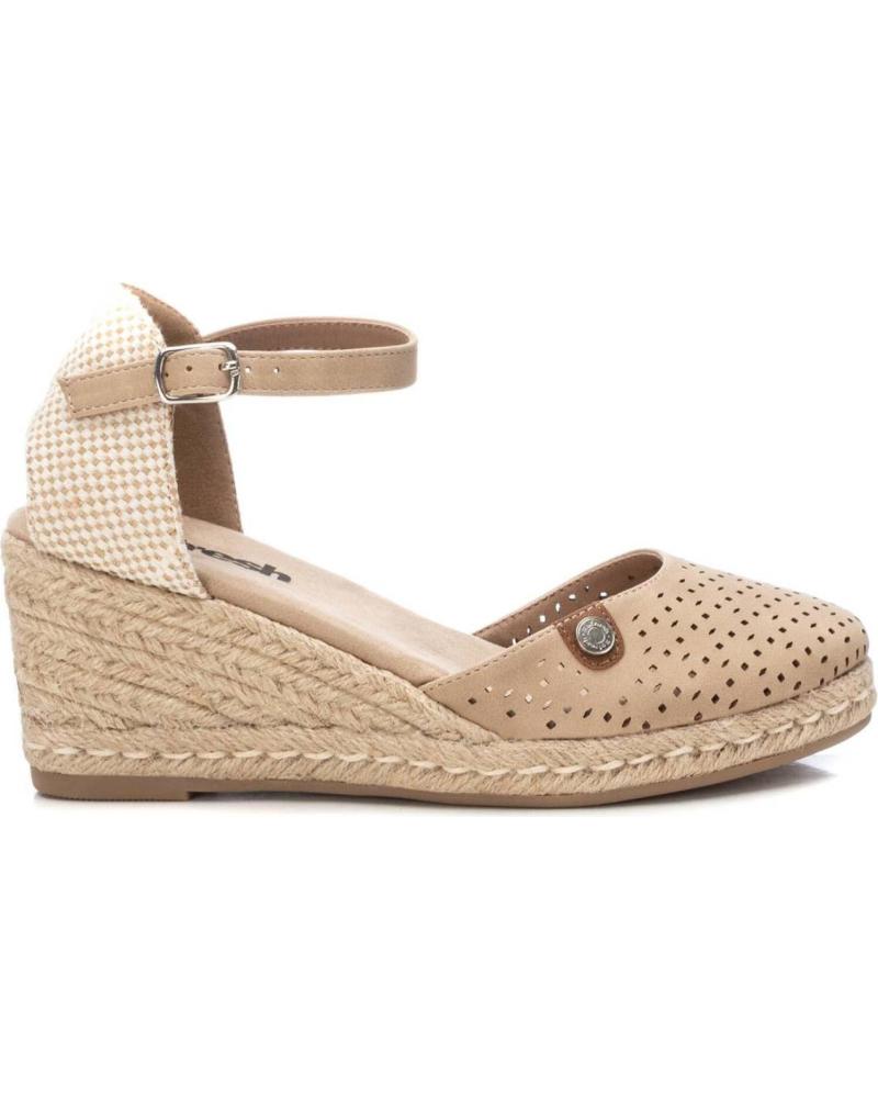 SANDALIAS DE CUÑA MUJER REFRESH 171969 TAUPE TAUPE
