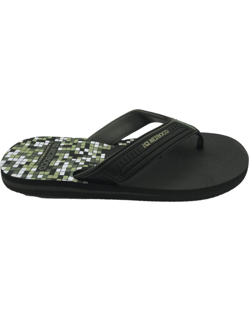 Chanclas de Hombre NICOBOCO CHANCLA AGUA HOMBRE PLACTION 36-272 VERDE