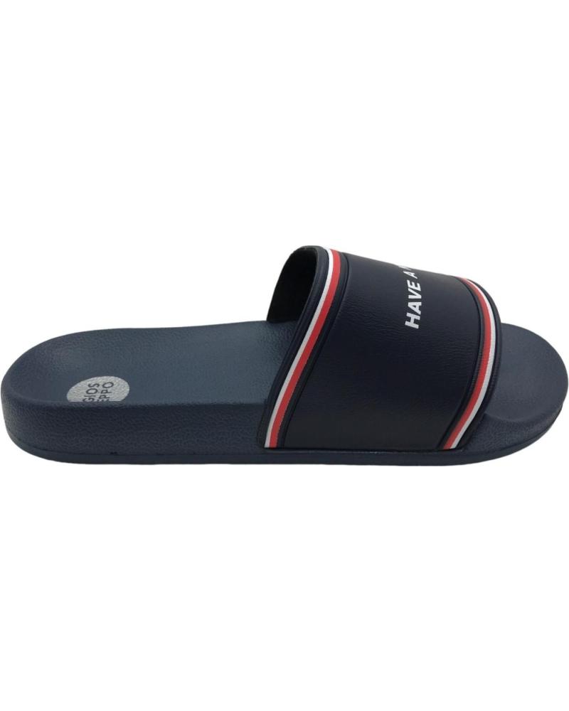 GIOSEPPO CHANCLA ANGICO 65283 AZUL CON DETALLE ROJO AZUL