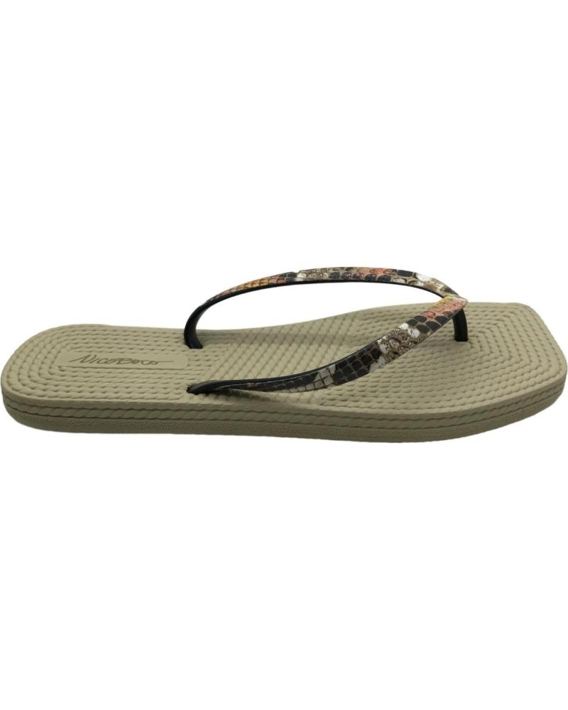Chanclas de Mujer NICOBOCO CHANCLA AGUA MUJER CELDA 38-426 BEIG