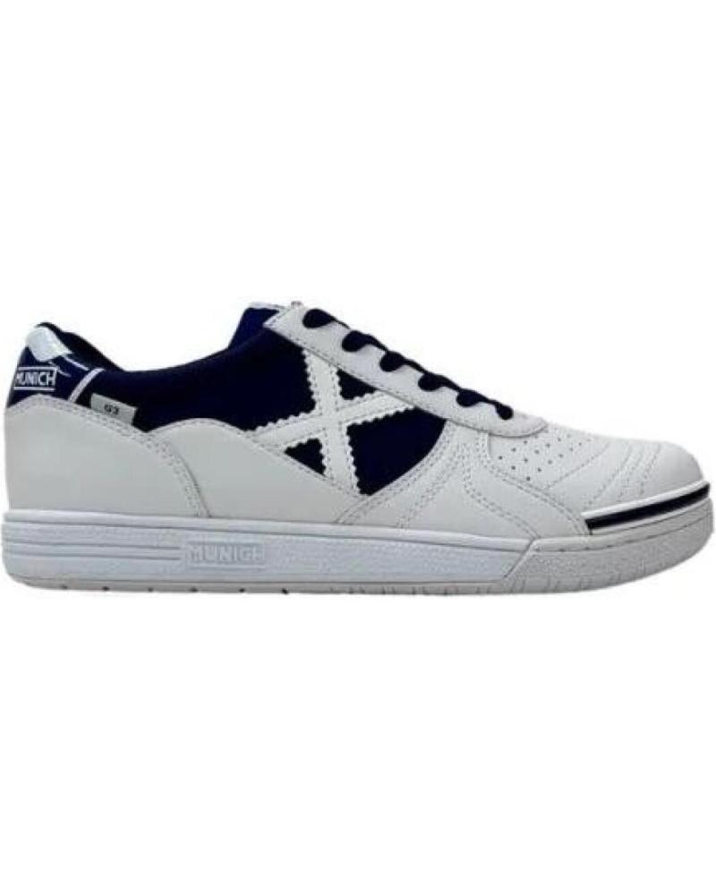 Deportivas de Mujer y Niño MUNICH ZAPATILLAS DE FTBOL SALA NIO G-3 KID VCO PROFIT BLANCO Y AZU VARIOS COLORES