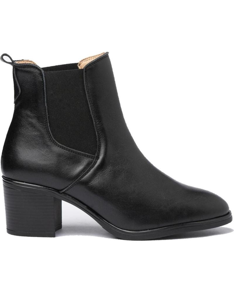 Botines de Mujer EVA MAÑAS BOTIN PIEL 1303 NEGRO