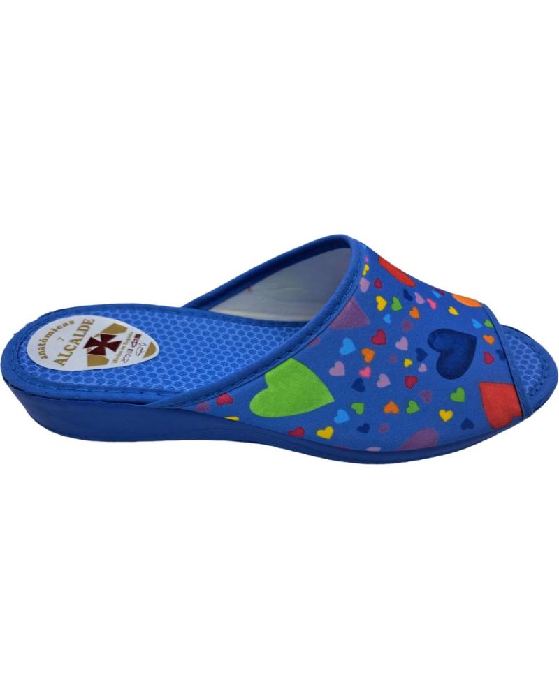 de ALCALDE ZAPATILLA CASA MUJER AZUL