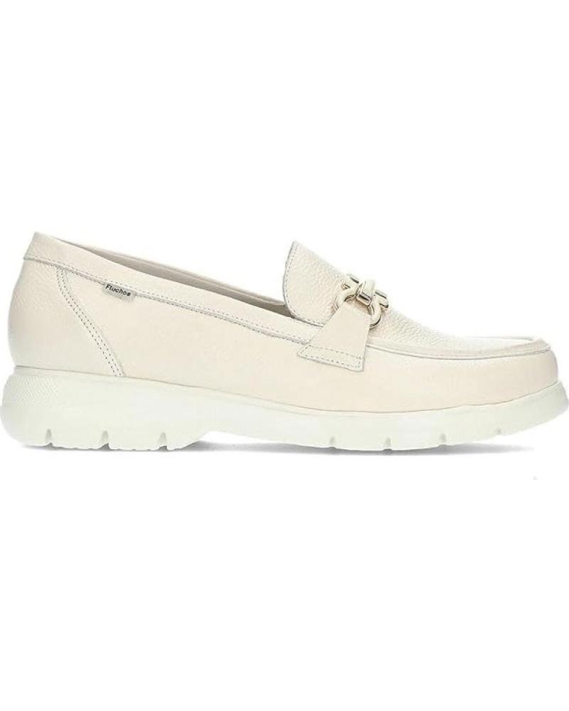 Mocasines de Mujer FLUCHOS ZAPATOS DE SPORT F1936 MUJER BEIG BEIGE