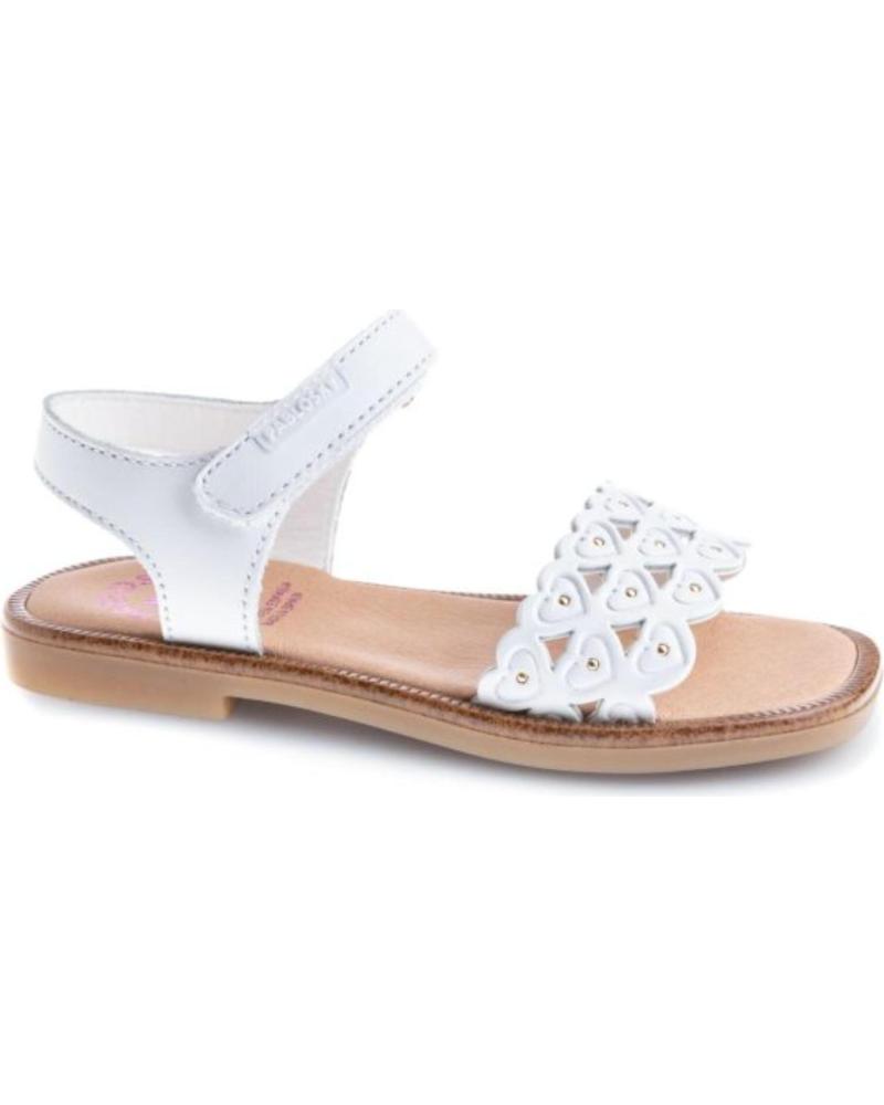 Sandalias de Niña PABLOSKY SANDALIA PLANA PARA NINA 427400 COLOR BLANCO