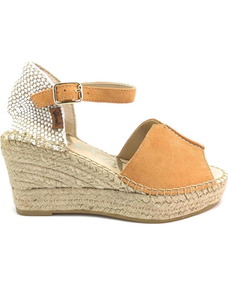 Sandalias de Mujer VIDORRETA TILO 35800 NUBUCK NA NARANJA