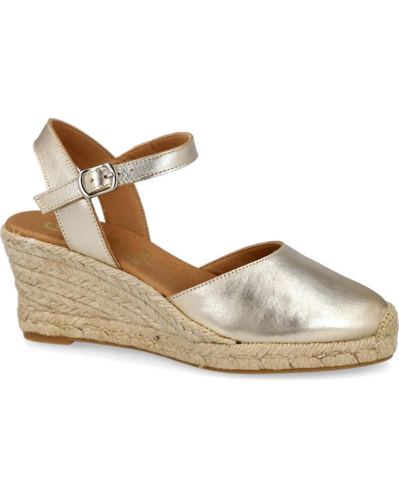 Sandalias de Mujer L&R SHOES ARTE EN TUS PIES 540 ALPARGAAS ESPARTO MUJER ORO