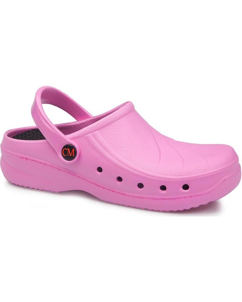 Zuecos de Mujer y Hombre CALZAMEDI ZUECO DE TRABAJO ANATOMICO UNISEX ROSA
