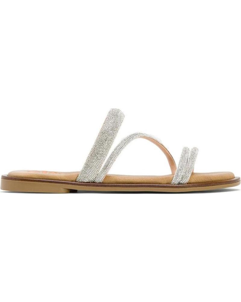 Sandalias de Mujer PORRONET SANDALIAS PLANAS 3009 MUJER PLATA PLATEADO