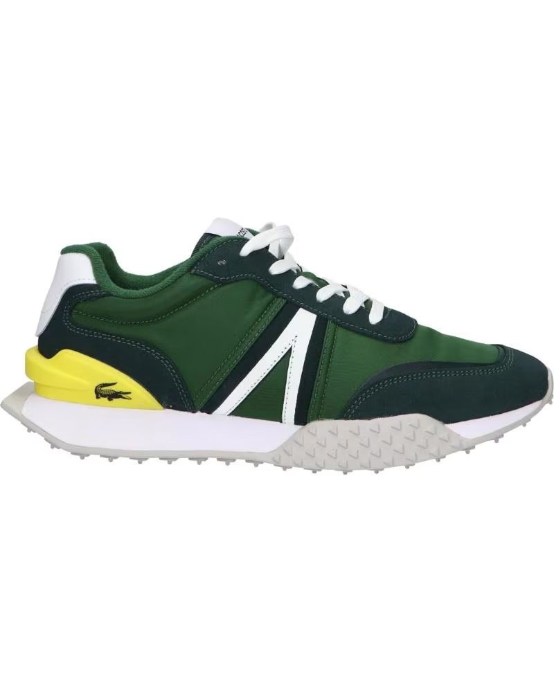 Lacoste 47SMA0015 L-spin Deluxe AB3 Dk Grn-ylw