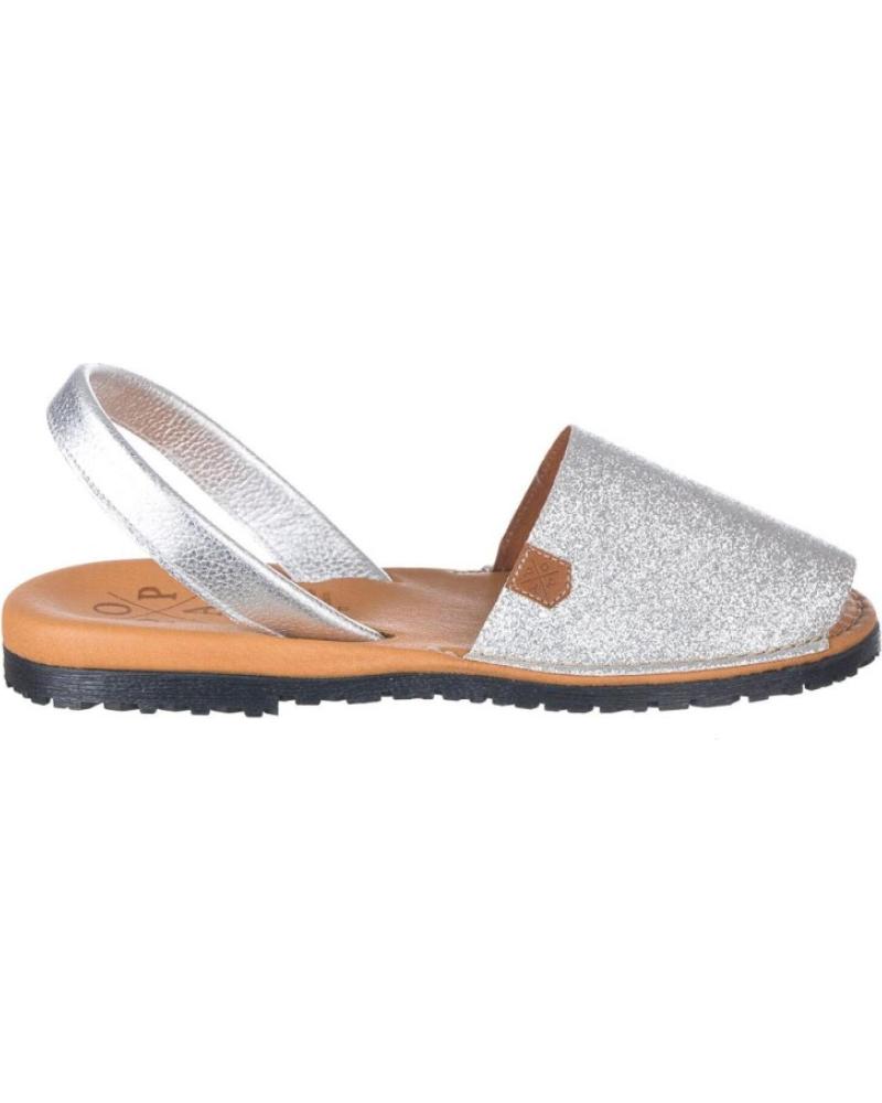 Sandalias de Mujer POPA SANDALIAS PLANAS CALIFORNIA MUJER PLATA PLATEADO