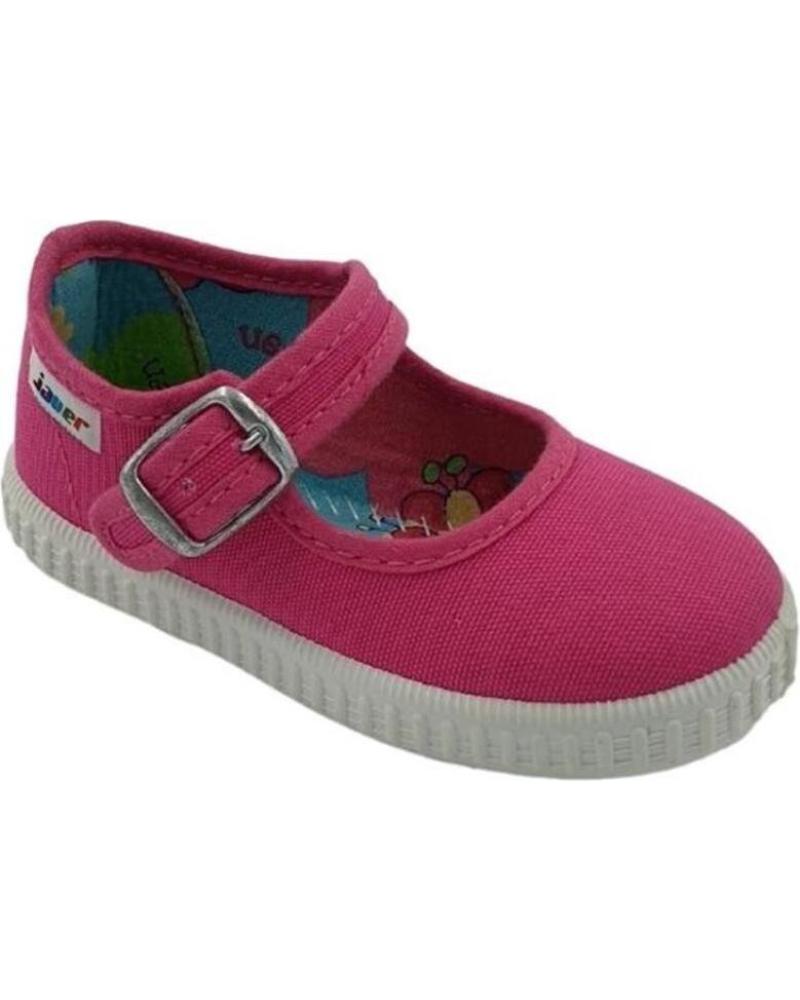 Sandalias de Niña JAVER MERCEDITAS TELA VARIOS 16482 FUCSIA