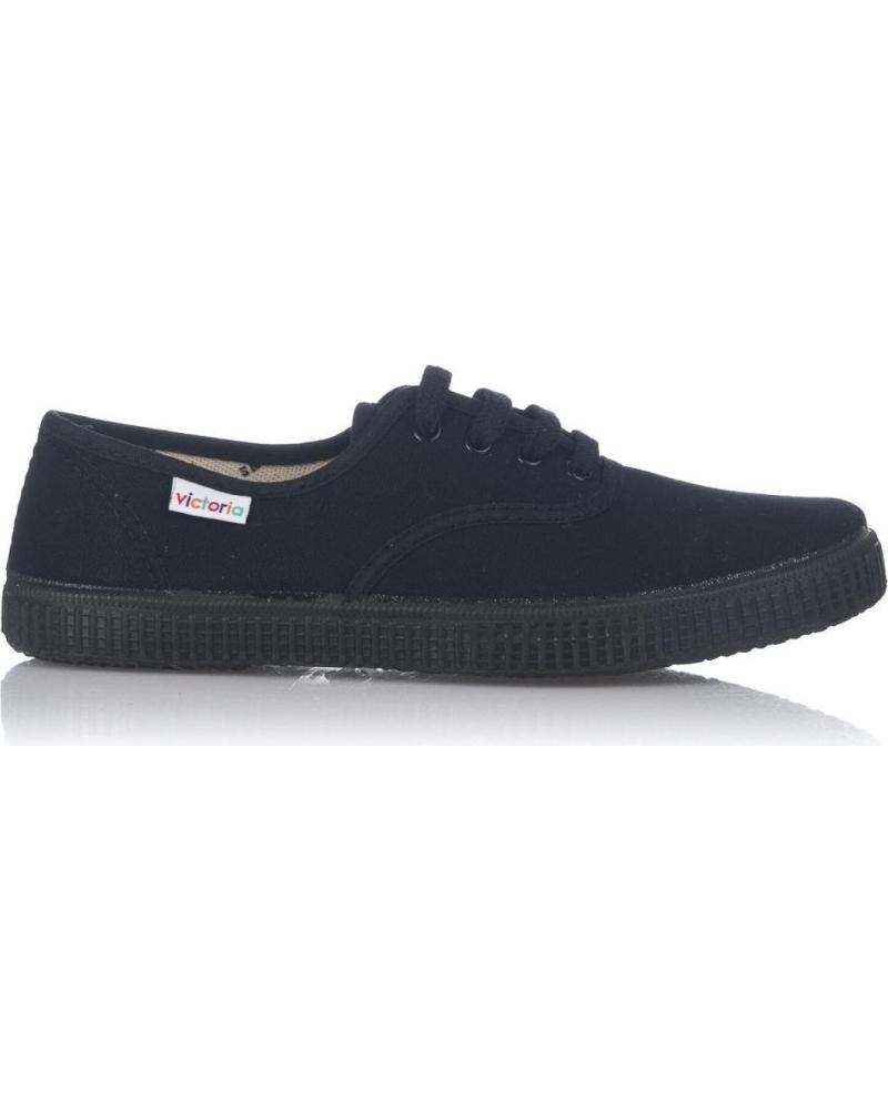 VICTORIA 1915 INGLESA 6610 - ZAPATILLAS DE LONA NEGRAS NEGRO