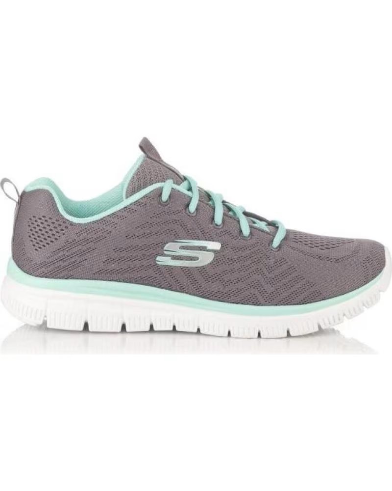 Skechers Sneaker 12615 Graceful - Get Connected Gris – imagen 2