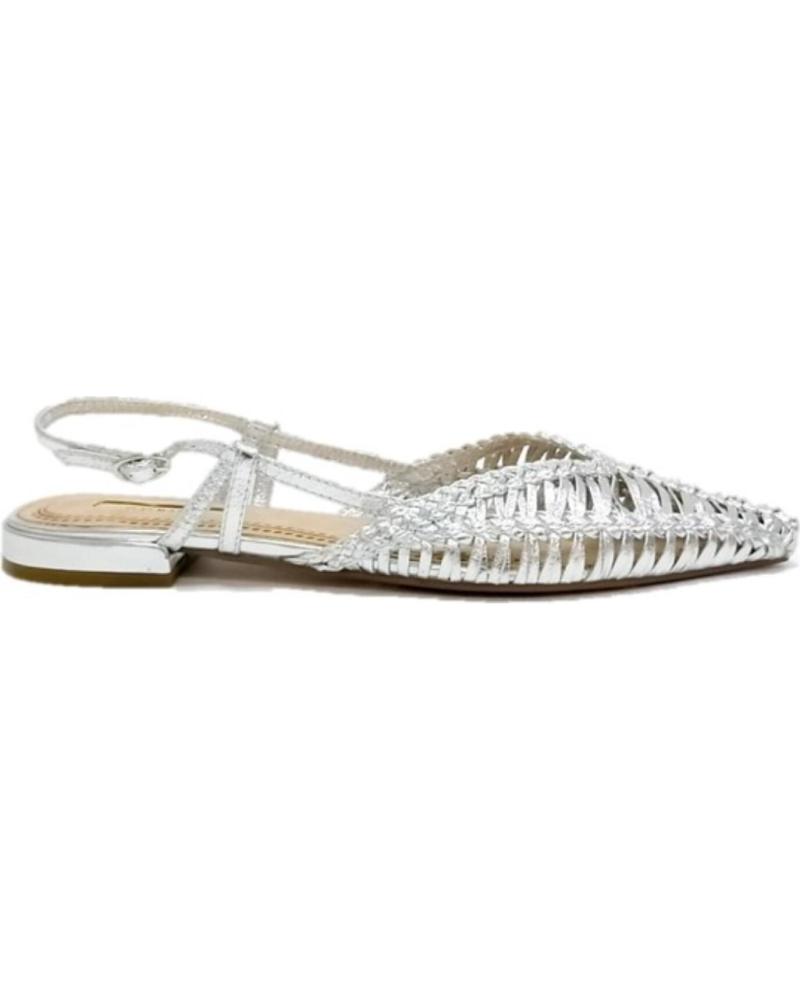 Sandalias de Mujer CORINA SANDALIA PLANA PARA MUJER M4135 COLOR PLATA