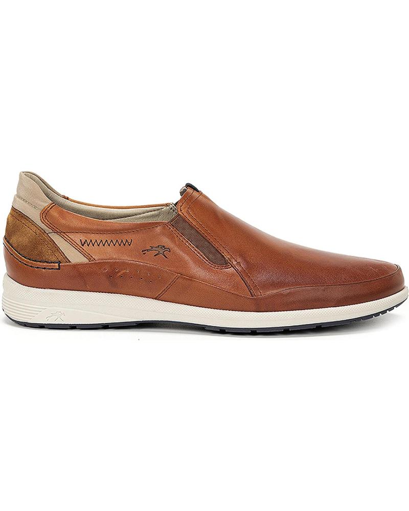 MOCASINES FLUCHOS F1735 CUERO HABANA CUERO