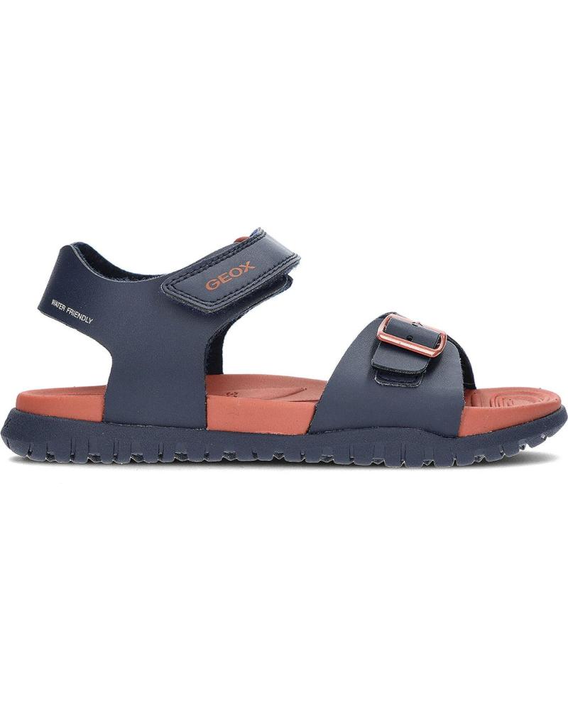 Sandalias de Niño GEOX SANDALIAS FUSBETTO J35HMA NAVY ROJO