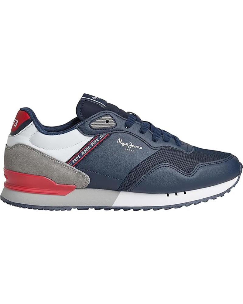 Zapatillas deporte de Hombre PEPE JEANS DEPORTIVA LONDON BRIGHT PMS30991 NAVY MARINO