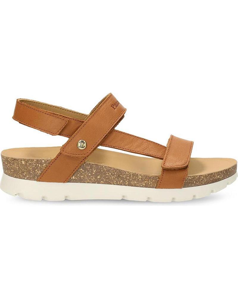 Sandalias de Mujer PANAMA JACK SELMA B7 PIEL CUERO CAMEL