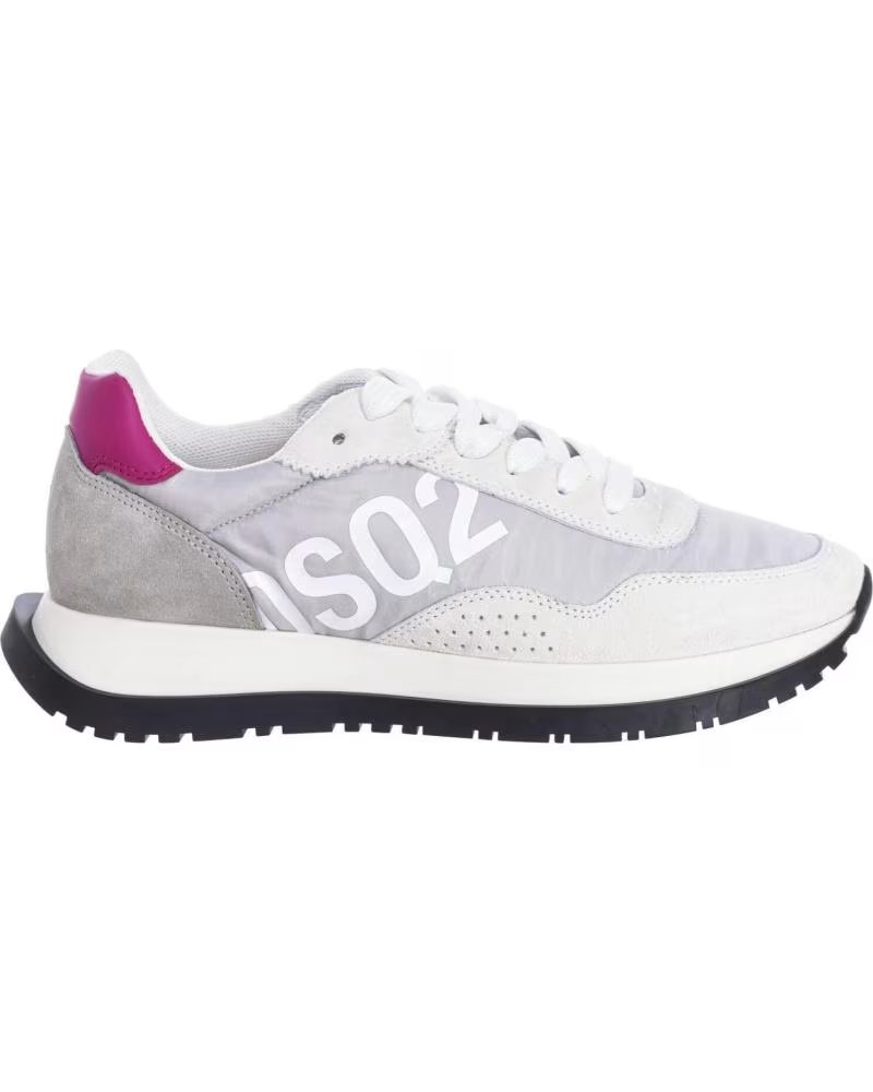 DSQUARED2 Zapatillas Deportivas Running SNW0212-01601681 Mujer Gris-rosa