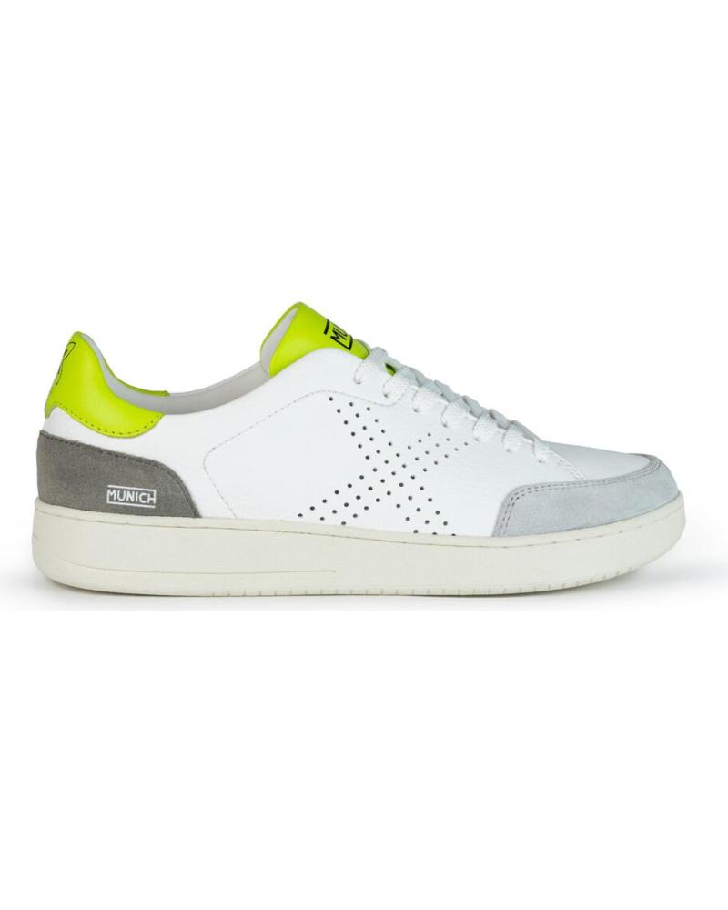 ZAPATILLAS MUNICH X-COURT 8837007 BLANCO-AMARILLO BLANCO-AMARILLO