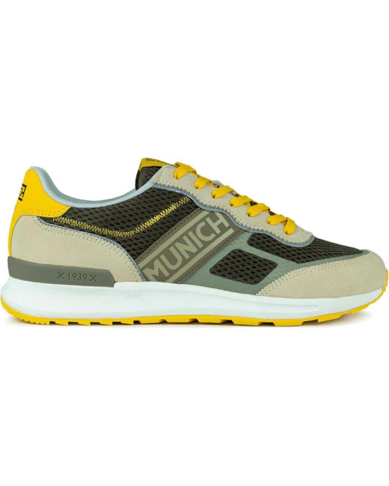 Deportivas de Hombre y Niño MUNICH CORSA 8214004 VERDE-AMARILLO VERDE