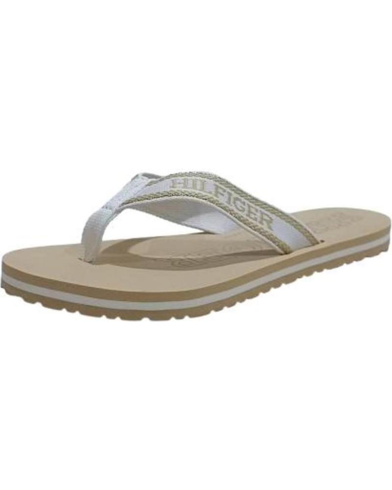 CHANCLAS TOMMY HILFIGER BEACH SANDAL MUJER - ORO ORO