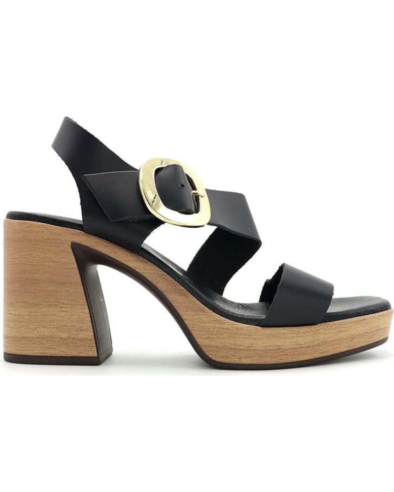 Sandalias de Mujer MERISSELL SANDALIA PLATAFORMA 5395 NEGRO