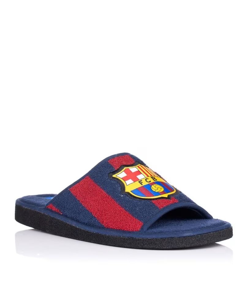 Marpen Zapatilla Verano Abierta Fc Barcelona Azul Marino y Rojo Azul