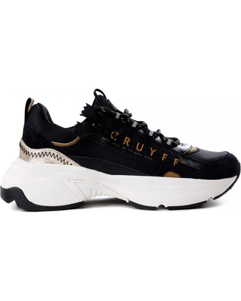 Zapatillas deporte de Mujer CRUYFF - ZAPATILLAS NEGRAS PARA MUJER - JUNE SIDEZIP NEGRO