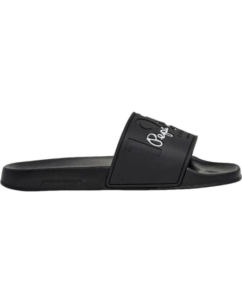 CHANCLAS SLIDER PEPE JEANS YOUNG M PMS70147 NEGRAS NEGRO
