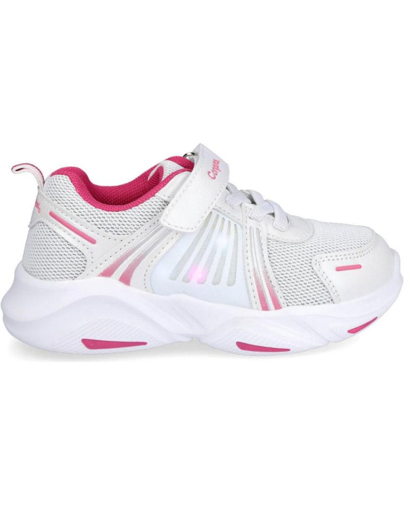 Deportivas de Niña CONGUITOS LV1 26102 ZAPATILLAS DEPORTIVAS NIÑA CON LUZ BLANCO