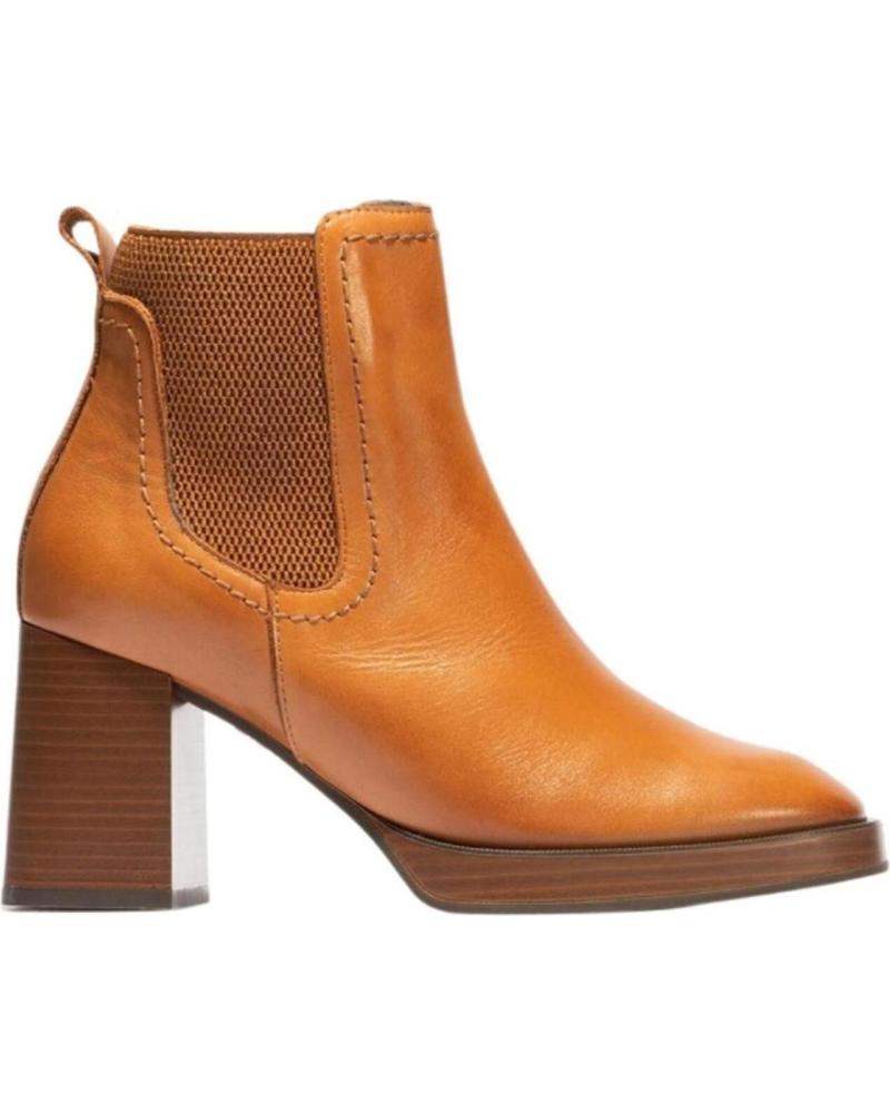 Botas de Mujer PITILLOS BOTINES MUJER ELASTICOS VARIOS 5483 BRANDY