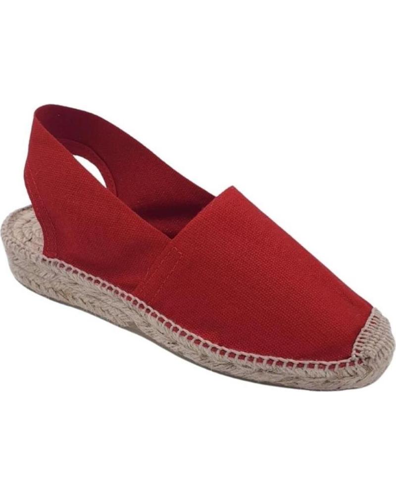 Sandálias de Mulher RAMONCINAS ALPARGATA ESPARTO CUNA VARIOS 26666 ROJO