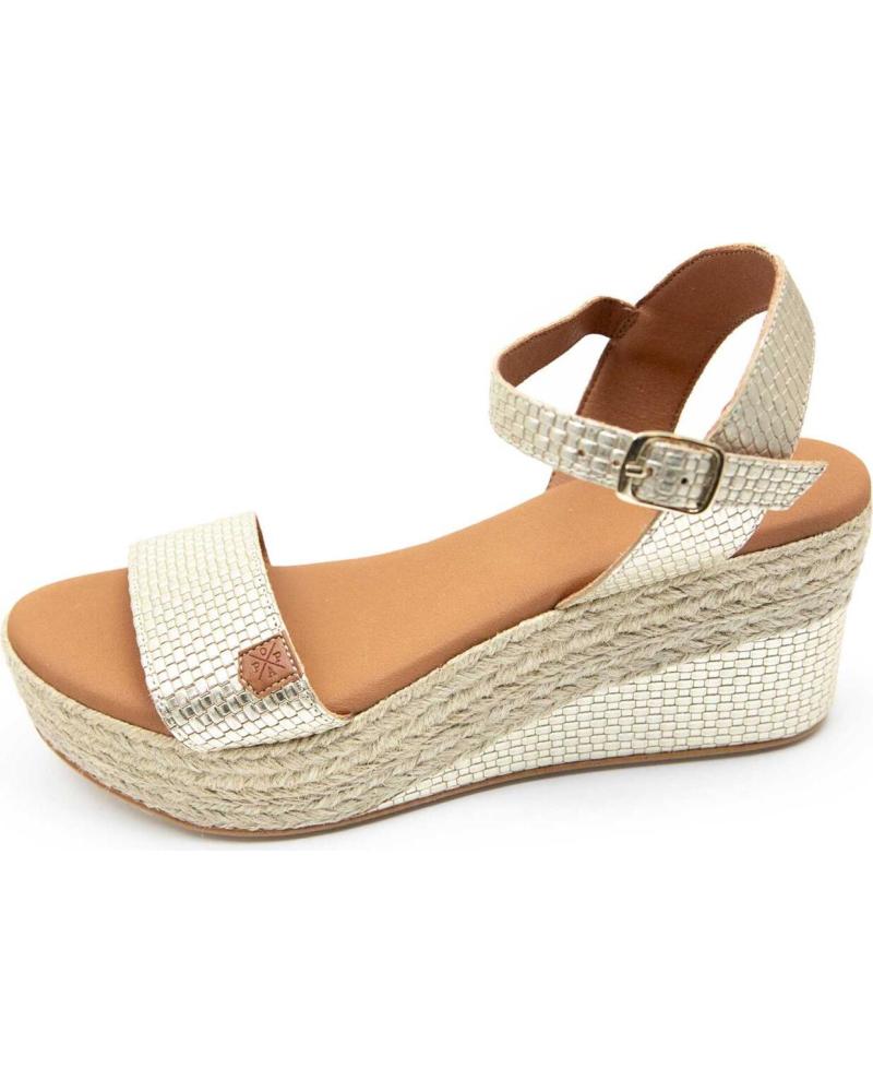 Sandalias de Mujer POPA CB30401 103 ARAMBOL TRELAM ORO TRECCIA