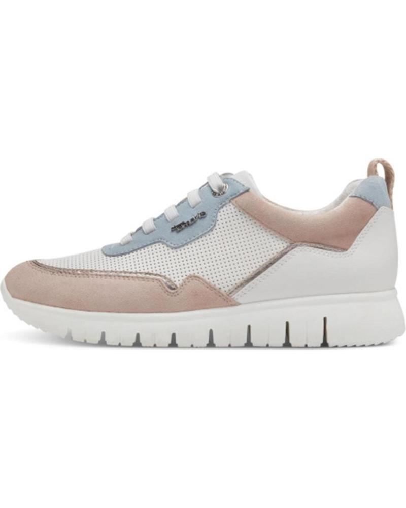 Zapatillas deporte de Mujer TAMARIS 83706 PIEL BLANCA BLANCO