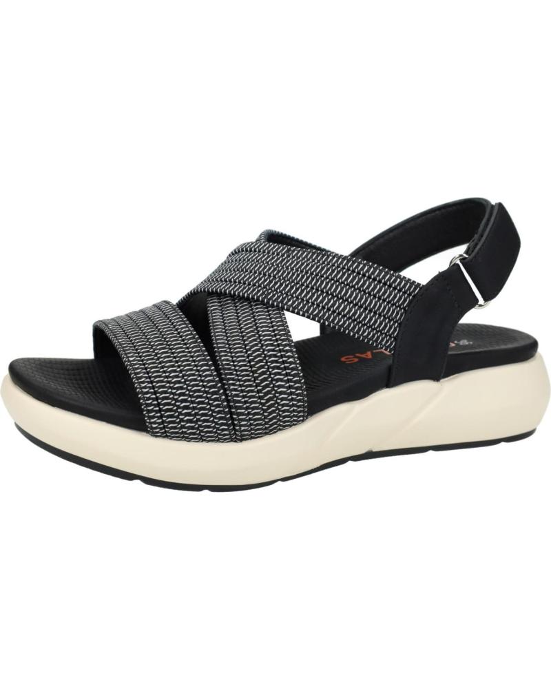 Sandalias de Mujer D`CUTILLAS 31405 NEGRO