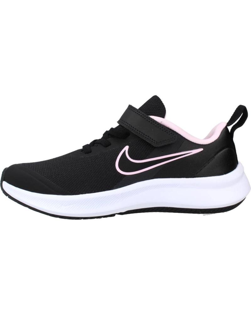 NIKE STAR RUNNER 3 LITTLE KI DA2777 - ZAPATILLAS NEGRAS 002