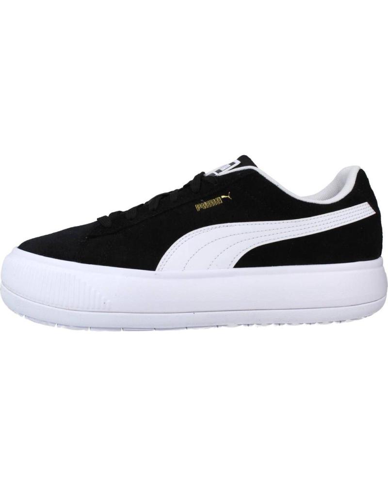 Deportivas de Mujer y Niña PUMA ZAPATILLAS SUEDE MAYU BLACK--WHITE MUJER NEGRO