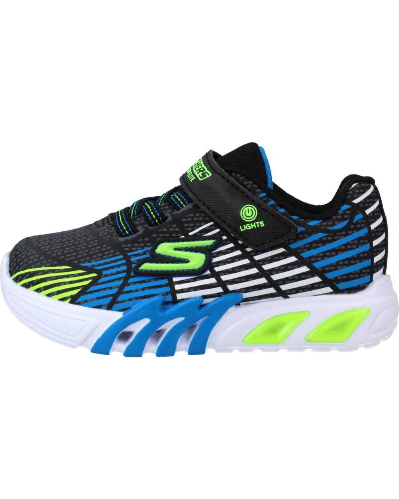 Deportivas de Niño SKECHERS ZAPATILLAS NINO MODELO FLEX-GLOW ELITE COLOR NEGRO BBLM