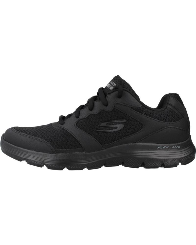 SKECHERS FLEX ADVANTAGE 4.0 BBK - ZAPATILLAS DEPORTIVAS NEGRAS PARA HOMBRE BBK