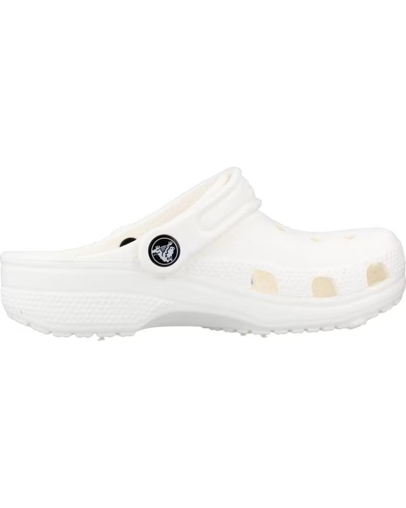Zuecos Crocs Classic Clog K Blancos Blanco