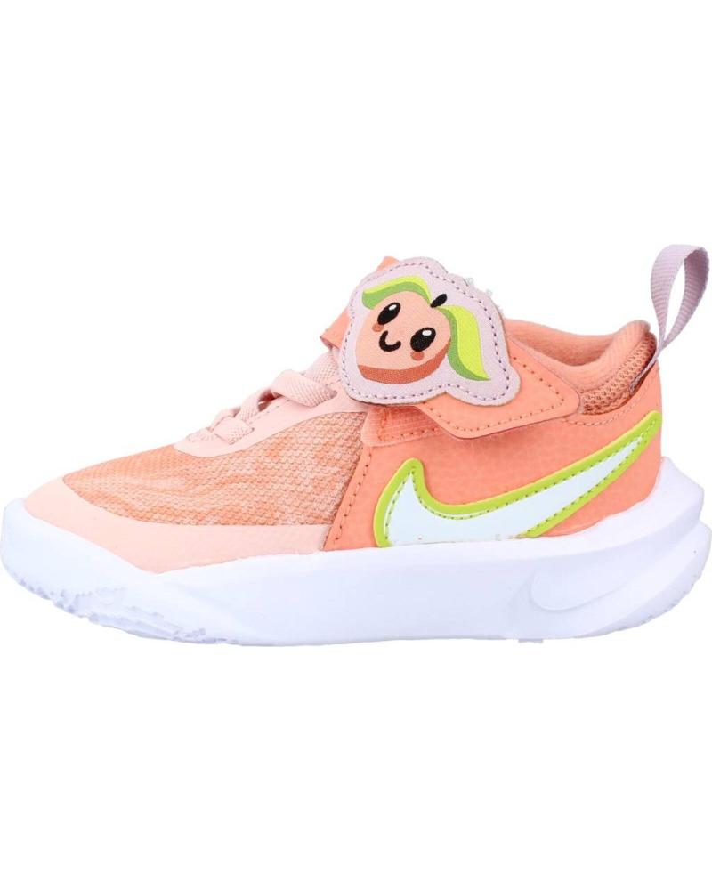 Deportivas de Niña NIKE ZAPATILLAS NINO MODELO TEAM HUSTLE D 10 LIL BA COLOR NARANJA 600