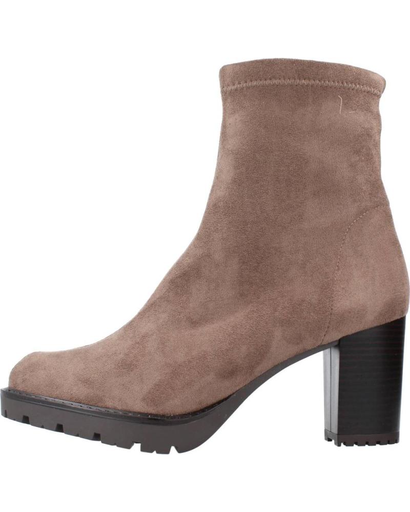 Botins de Mulher MISS ELASTIC BOTINES MUJER MODELO 77673 COLOR MARRON TOPO
