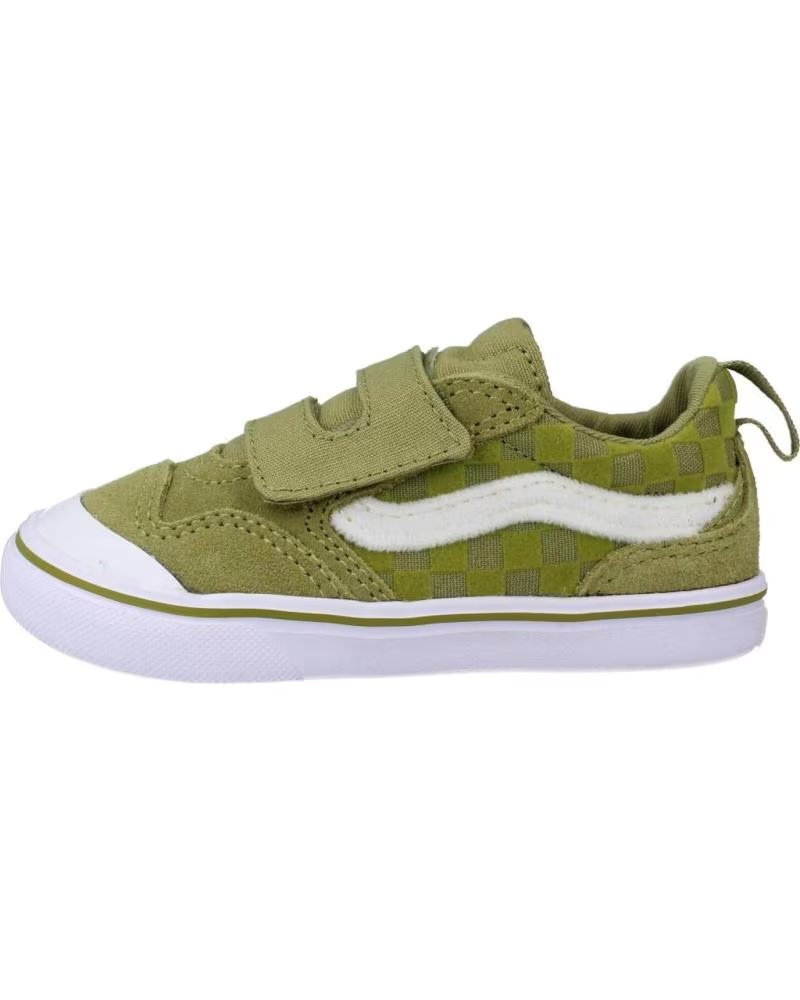 Vans Off The Wall Zapatillas Nino Vans Modelo Comfycush New Skool Color Verde Olive